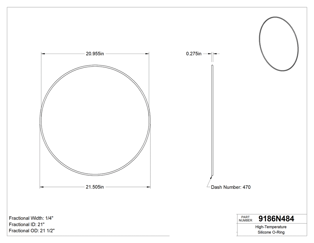 Technical drawing - 9186N484